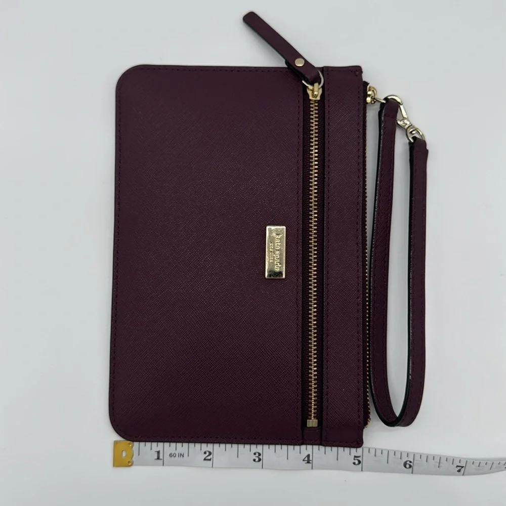 Kate Spade New York‎ Maroon Wristlet Wallet